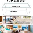 thumbnail image 2 of 10 Piezas de Revestimiento Desechable para Bañera, Bolsa de Baño Desechable Portátil - Película Gruesa Ultra Grande y Revestimiento de Cubierta, para Bañeras, Viajes, Hogar, 2 of 4