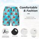 thumbnail image 3 of Fotbe Crab Swims In The Ocean Traje de Baño para Hombre – Shorts de Natación de Secado Rápido con Forro y Bolsillos-Large, 3 of 6