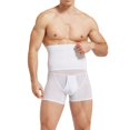 thumbnail image 2 of Fewfanhot Mens Shapewear Tummy Control Shorts High-Rise Compression Underwear, High-Waist Shaping Boxer Briefs Fitness Wear, 2 of 5
