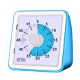 thumbnail image 1 of 60-minute Visual Analog Timer,Countdown Clock,No Loud Ticking,Time Management Tool for Kids and Adults, Cooking Red Blue, 1 of 7