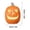 E, variant on Roiihwy Large LED Lighted Plastic Pumpkin For Outdoor Yard Porch And Holiday Display, C