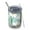 Teal Daisy Flower, variant on 12oz Tumblers Teal Daisy Flower White Blooms Pattern Vacuum Insulated Stainless Steel Travel Tumbler Cups Mug with Lid and Straw for Beer,Coffee,Beverages with Cleaning Brush for Cold & Hot Drinks