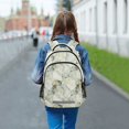 thumbnail image 6 of FORMRS Kids School Backpack Elementary Student Unisex Travel Bookbag with Reflective Stripes, Gray Marble Pattern, 6 of 7