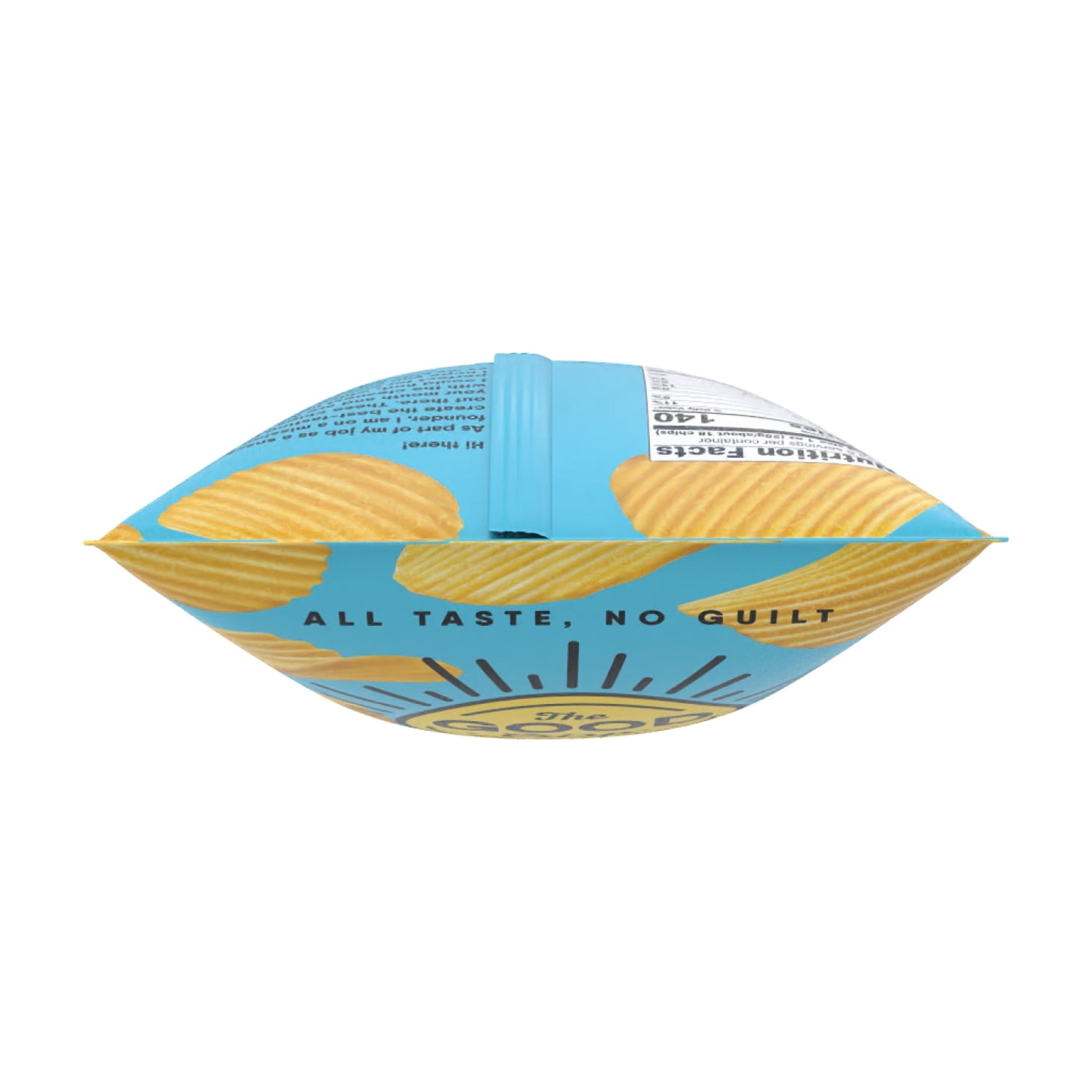 The Good Crisp Company Gluten Free Sea Salt & Vinegar Crinkle Cut Potato Chips