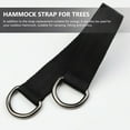 thumbnail image 5 of UPOUART 6Pcs Tree Swings Straps Black for Outdoor Swing Accessory and Load Bearing, 5 of 8