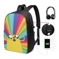 thumbnail image 2 of Adventure Time Jake The Dog Travel Laptop Backpack Lightweight Bookbags Casual Daypack Computer Bag, 2 of 8