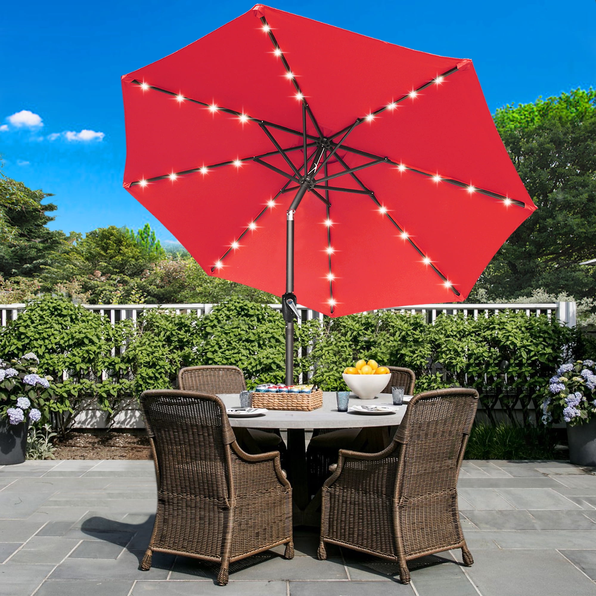 abccanopy rectangular solar patio umbrella Amazon.com : ABCCANOPY 15FT Patio Umbrella with Base, Outdoor Double-Sided Rectangle  Umbrella Bonus Latch, Wights for Poolside, Lawn, Backyard (Dark Gray) :  Patio, Lawn & Garden
