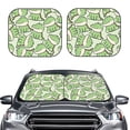 thumbnail image 2 of Fotbe Cute Crocodile Juego de 2 Piezas de Parasoles para Parabrisas | Bloqueador Solar para Auto | Accesorios Plegables para Protección Solar Interior-Small, 2 of 6