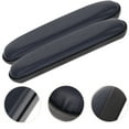 thumbnail image 3 of Armrest Pad, 2Pcs Universal Wheelchair Short Armrests Pad Armrest Cushion Replacement PVC Sponge Pad Patient Care Accessories Blue, 3 of 6
