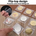 thumbnail image 5 of 50Pcs Single Pocket Coin Sleeves, 2.2x2.2inch Single Pocket Coin Flips Sleeves, Clear Coin Protectors Individual Plastic Coin Pocket Holders for Coin Currency Bills Collectors Protector, 5 of 7