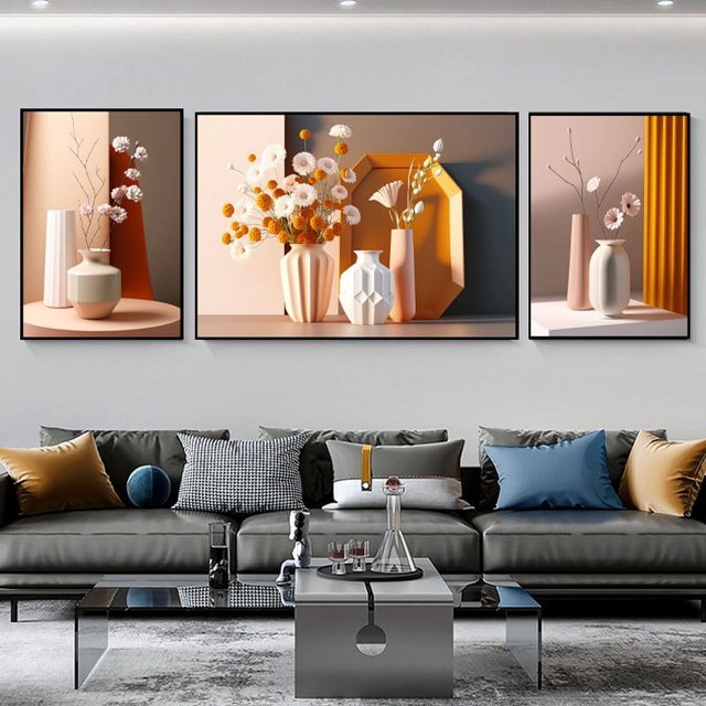 XWSHYW Decoraciones para El Hogar Pegatinas Decorativas para Pasillos y Escaleras, Efectos de Pared, para Hoteles, Restaurantes, Plantas y Flores.