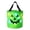C, variant on Halloween Glowing Pumpkin Candy Bucket, LED Light up Pumpkin Treat Bag, for Party Holiday Decor Multicolor Treat Handbag (Red)