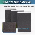 thumbnail image 3 of HSHDLDF 6 Pcs 120 Grit Sanding Sponge, Coarse Sponge Sanding Blocks Set, Reusable Wet Dry Sanding Sponges for Metal, Drywall, Plastic, Wood, Paint (Rectangled), 3 of 7