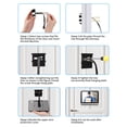 thumbnail image 4 of Toilebell, Video Inteligente Recargable Toilebell 2 Way Intercom 1080p Para Casas, 4 of 7