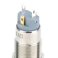 thumbnail image 3 of Interruptor de botón pulsador de prueba de agua con 12V 12 mm con 50 cm de potencia Auto- - (Color: ), 3 of 7