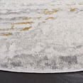 thumbnail image 3 of SAFAVIEH Palma Lucas Abstract Area Rug, Beige/Light Grey, 3' x 3' Round, 3 of 5