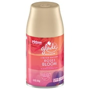 Glade Automatic Spray, Rose & Bloom, Air Freshener, 6.2 oz