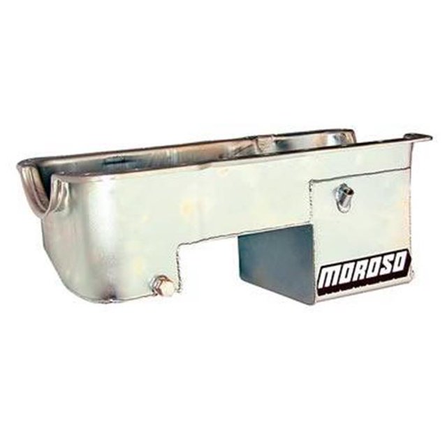 Moroso 20523 Small Block Ford 351W Oil Pan with Deep Rear Sump - 7 qt.