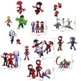 thumbnail image 5 of Spiderman Wall Stickers for Boys, Cartoon Character Stickers for Kids Room, 16 PCS PVC DIY Removable Stickers for Baby Kids Nursery Girls Bedroom Living Room Playroom Wall Decoration, 5 of 6