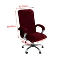 thumbnail image 5 of Housse de Chaises de Bureau Rouge, 5 of 5