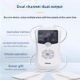 thumbnail image 6 of Portable Handheld Muscle Stimulator Kit with Multi-Frequency Pulse, TENS EMS Device for Body Fatigue relief, Cordless Physical Maintenance Tool for Gym and Travel, 4 Reusable Pads, 6 of 10