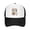 Black, variant on Floral Cat Unisex Trucker Hats for Men Women Adjustable Casual Baseball Caps for Outdoor Activities Dad Cap