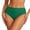 Dark Green, variant on Solid Color High Waisted Swim Bottoms with Ruched Detail Triangle Bikini Panties for Beach and Pool Full Coverage Quick-Dry Swimwear Bottoms Ideal for All Seasons, XL, Black