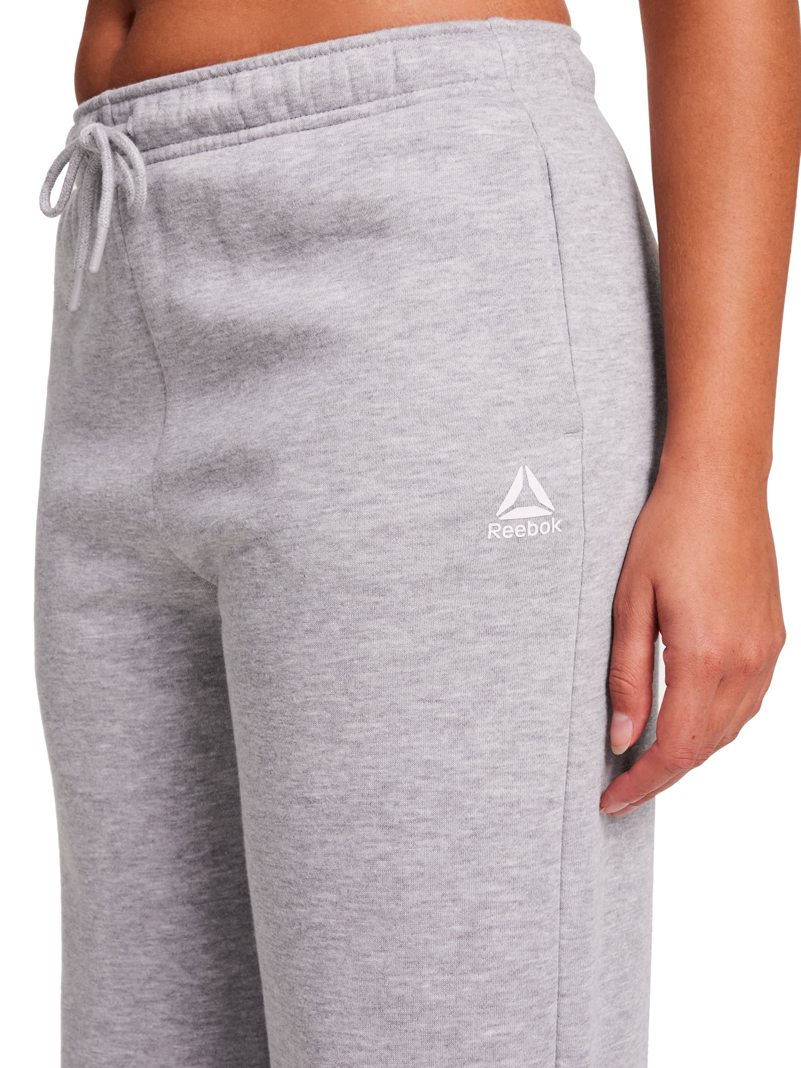Reebok Women's and Women's Plus Sport Core Crewneck and Straight Leg Pant 2-Piece Set, Sizes XS-4X