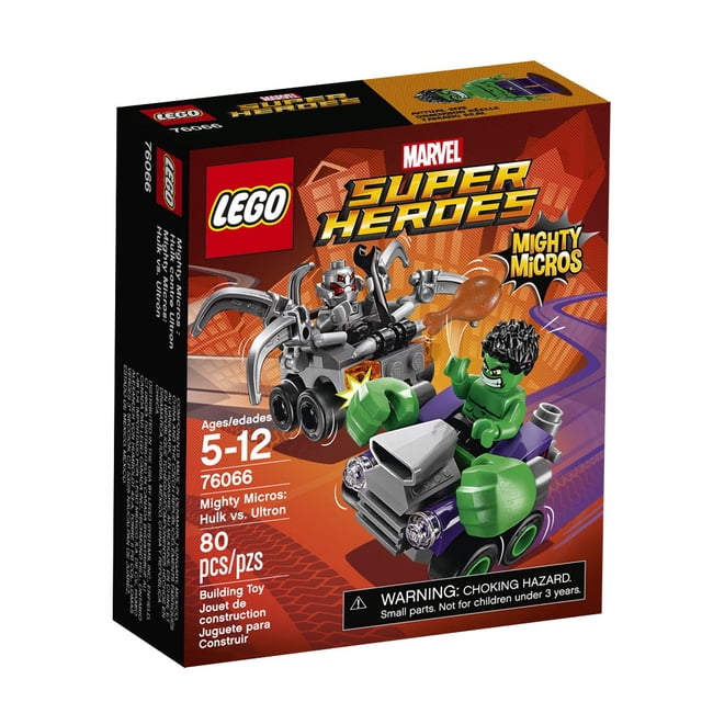 Lego Super Heroes Mighty Micros Hulk Vs Ultron 76066