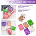thumbnail image 3 of Simulated Ice Kneading Stress Relief Crystal Pink Transparent Toy I3I5, 3 of 8