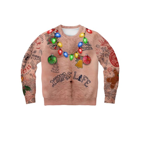 Michellecmm  Halloween Men Women Sweatshirts Print Long Sleeve Pullover Tops