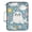 Cute Seal Fish Star Dot, variant on Haosy Accordion File Organizer Zipper Binder 500 Sheet 6-Tab Expanding File Folder Multi-Pocket 1.2 Inch 3 Ring Lovely Sleep Fox with Moon