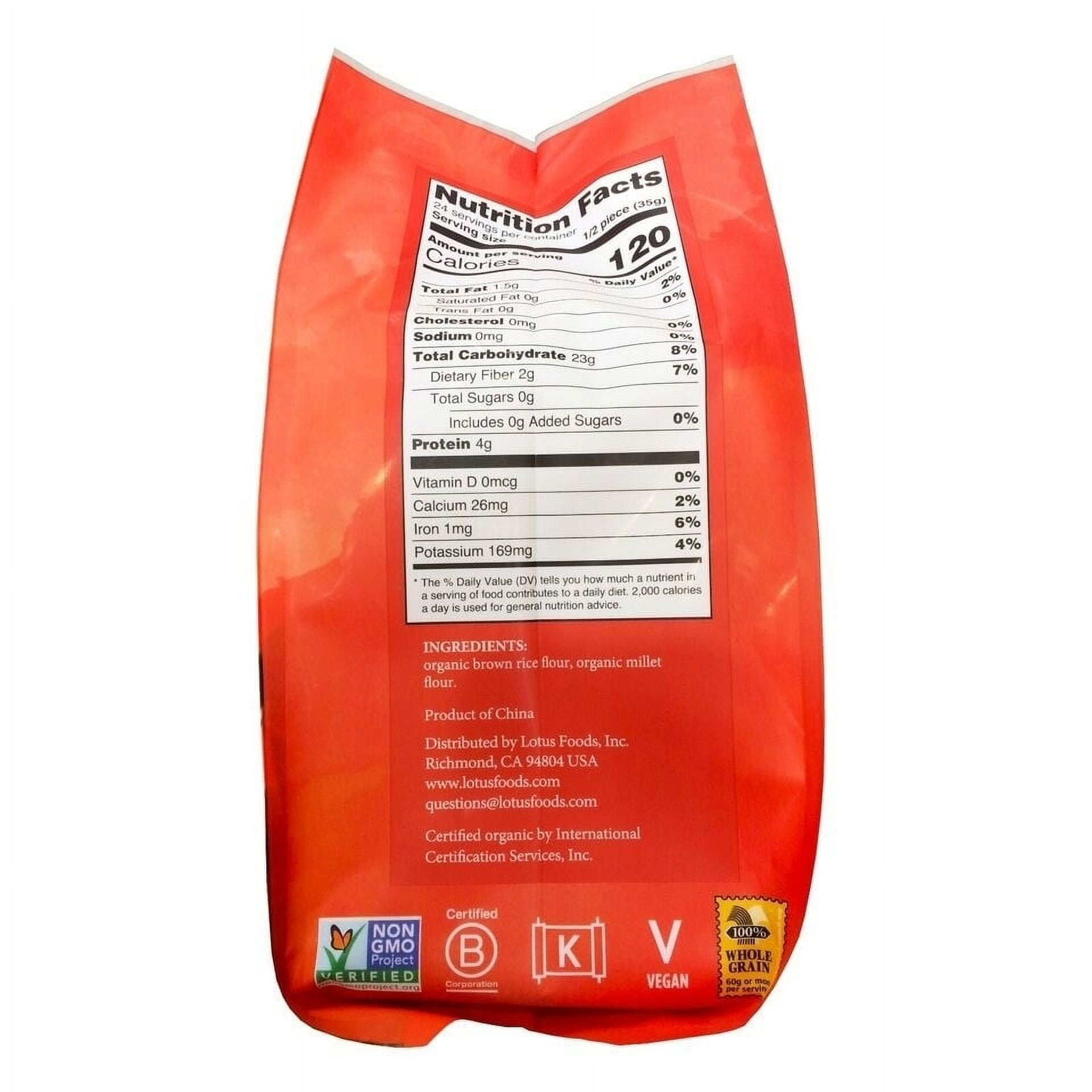 Lotus Organic Brown Rice Ramen 30 Ounce