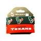 NFL Houston Texans Sport Équipe Logo Bracelets Bracelets en Caoutchouc - Lot de 2 – image 1 sur 2
