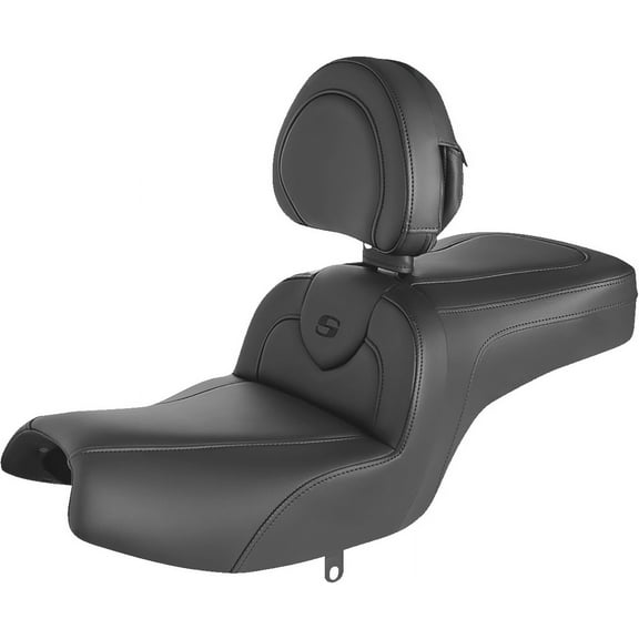RoadSofa Seat RoadSofa Seat - With Backrest - Black W/Black Stitching