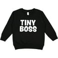 thumbnail image 2 of Inktastic Tiny Boss Toddler Sweatshirt, 2 of 4
