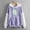 Purple, variant on Women's Hoodies Sweatshirts Dynamic Cute Dinosaur Print Long Sleeve Hoodie for Everyday Comfort Green XL