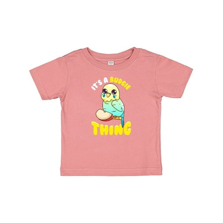 

Inktastic Budgie Parakeet Budgerigar Gift Baby Boy or Baby Girl T-Shirt