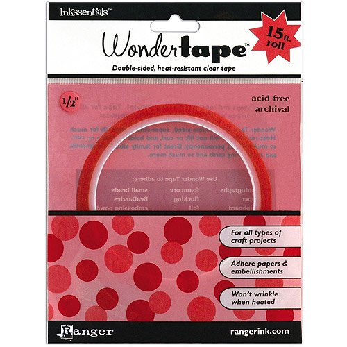 Inkssentials Wonder Tape Redline, .5" x 15'