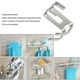 thumbnail image 5 of Toystoory Gancho de aluminio para baño, camisa, pantalones, bolso de hombro, colgador, sin pinchazos, sin clavos, detrás de las puertas, ropa, Almacenamiento y organización del hogar, 5 of 6