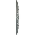 thumbnail image 4 of 32 3/4"OD x 2 1/2"P Jackson Ceiling Medallion (Fits Canopies up to 13 1/2"), Hand-Painted Platinum, 4 of 6