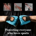thumbnail image 5 of Breathable Workout Gloves for Men Women, Padded Weight Lifting Gloves with Wrist Wraps Support, Full Palm Protection, Grip for Gym Training, Fitness, Weightlifting, Exercise Fingerless, 5 of 7