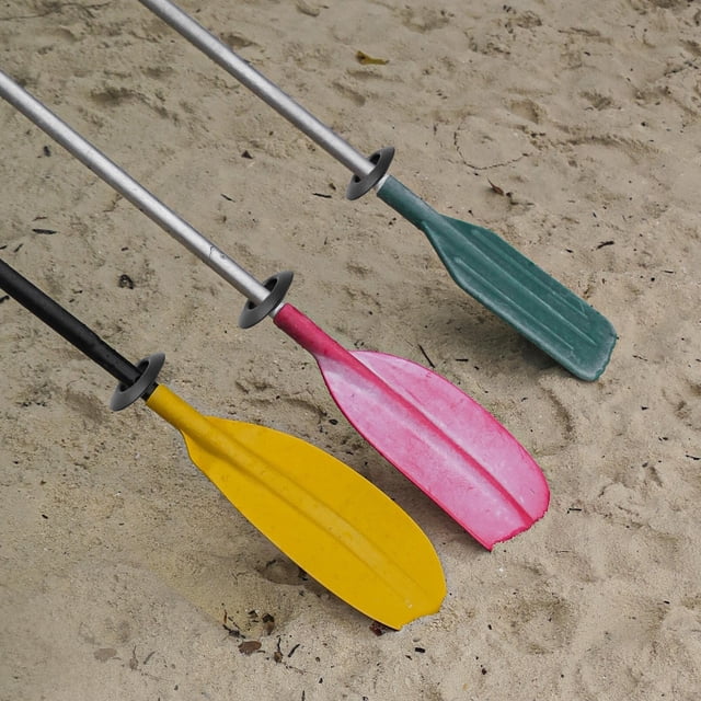 Raindrops 4Ud De Para Kayak Protección De Pala Accesorio Impermeable Negro
