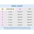 thumbnail image 2 of Kiijoy Girls Hearts Print Long Sleeve Dress Casual Ruffle A Line Midi Dress, Sizes 2-8, 2 of 7