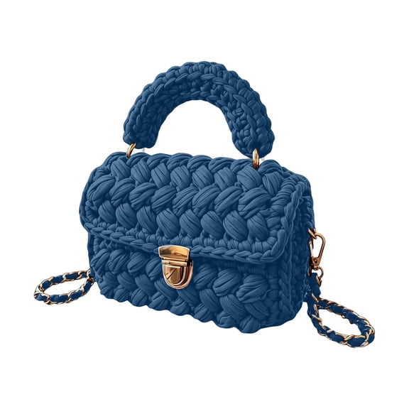 Uobin Women’s Casual Fashion Tote Handwoven Shoulder Crossbody Purse For Daily Commute Business Use