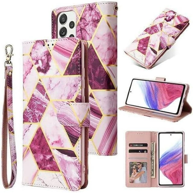 Samsung Galaxy S22 Ultra 5G Supershield Marvel Wallet Leather Card Holder Flip Protective Shockproof Magnetic Case Cover