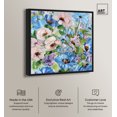 thumbnail image 2 of Summer Feelings Canvas Light Colors Flower Art Prints by Art Remedy, Black Frame, 24" x 24", 2 of 7