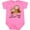 Raspberry, variant on Inktastic My Great Aunt Loves Me Cute Owl Family Boys or Girls Baby Bodysuit