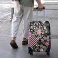 thumbnail image 3 of Pioneer Flower Floral Print Pattern Luggage Cover Fashion Suitcase Cover Baggage Covers Fit 25-28 Inch Luggage (Go Travel), 3 of 5