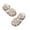 Gold, variant on LYHaoo Girls Sandals Summer Girls' Small Children Solid Color Headband Bow Tie On Shoes With Beach Sandals Flip Flops Sizes 4.5 Toddlers(3-6 Months)